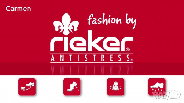 Швейцарски дамски обувки - Rieker Antistress , снимка 7 - Дамски ежедневни обувки - 33040266