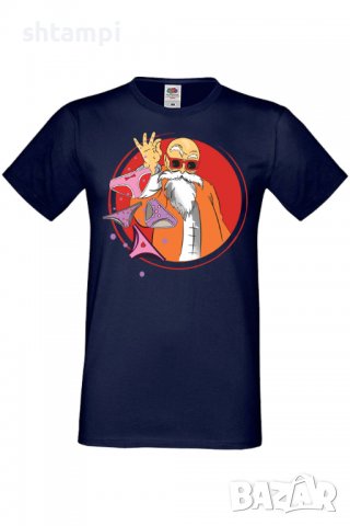 Мъжка тениска Dragon Ball Z Master Rosh,Анимация,игра,Празник,Повод,, снимка 5 - Тениски - 37878124