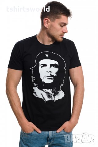 Нова мъжка тениска с дигитален печат Че Гевара, портрет, снимка 6 - Тениски - 29032119