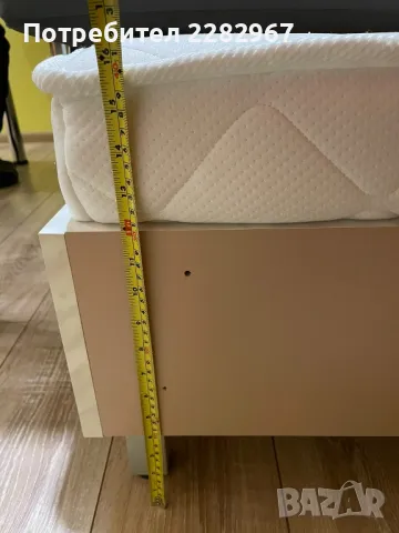 Легло в перфекно състояние 175 см, снимка 2 - Спални и легла - 47723908