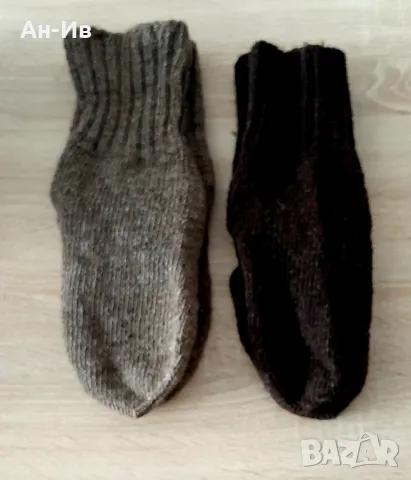 Вълнени чорапи- и нови терлици от100%вълна, снимка 3 - Дамски чорапи - 49160070