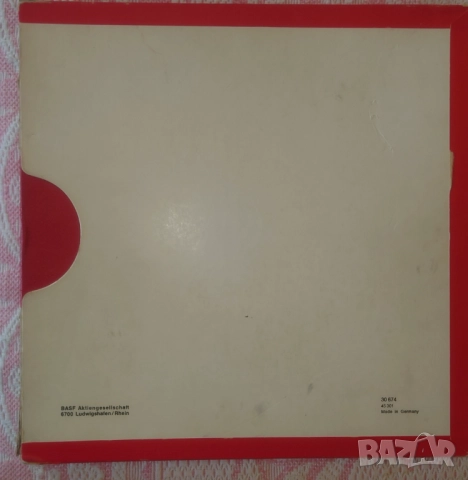 Кутия за магнетофонна ролка 26 см. BASF празна, снимка 2 - Други музикални жанрове - 52889486