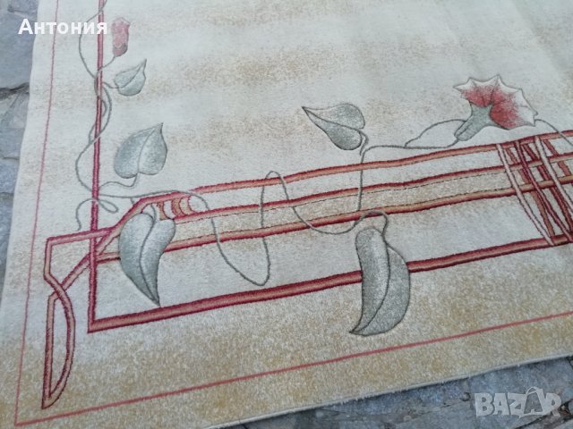 Вълнен голям килим, снимка 2 - Килими - 43483516