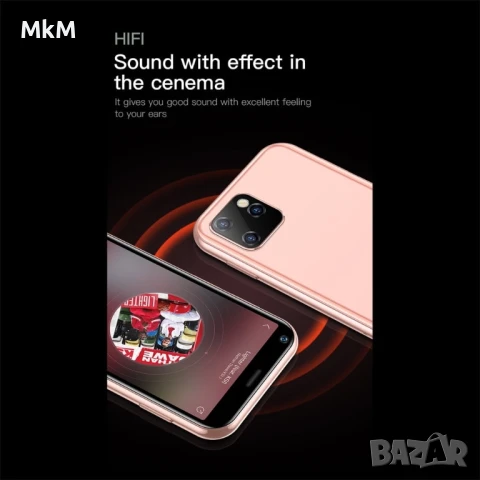 Мини смартфон SOYES XS11 GPS RAM 1GB ROM 8GB четириядрен Android 6.0 , снимка 4 - Телефони с две сим карти - 51085795