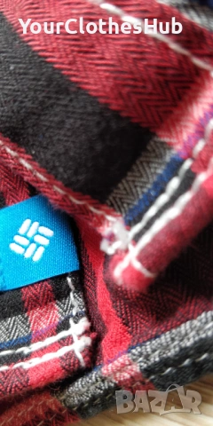 Columbia L size Мъжка риза с дълъг ръкав, снимка 6 - Ризи - 53142689