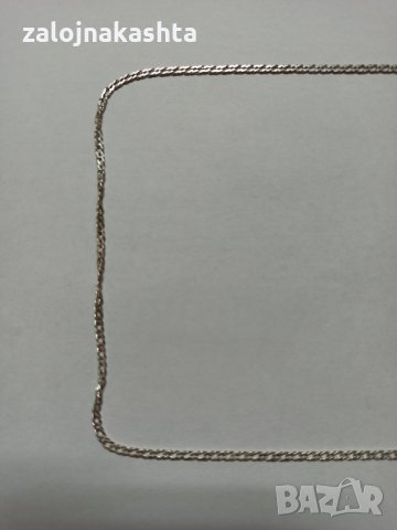 Сребърен синджир 2,7гр. 925 , снимка 3 - Колиета, медальони, синджири - 32212293