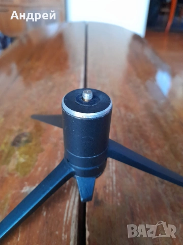 Стара стойка за микрофон #3, снимка 4 - Други ценни предмети - 53373893