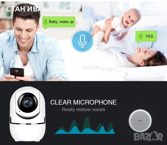 Смарт камера PIX-LINK S8641, Wifi, 2MP 1080P, Auto Tracking, снимка 14 - Камери - 38324605