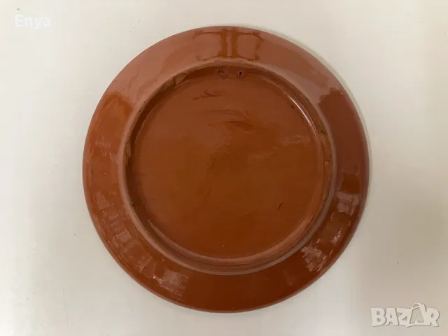 Керамична битова чиния за закачане на стена, снимка 2 - Декорация за дома - 50223329