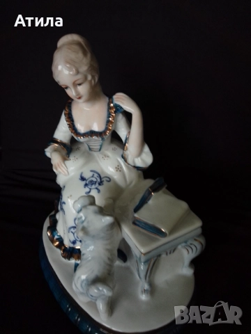 порцеланова фигурка статуетка 22 см, снимка 12 - Статуетки - 52919947