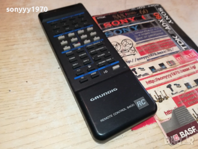 GRUNDIG 8400RC AUDIO REMOTE CONTROL-ВНОС SWISS 2411251252, снимка 4 - Други - 52522364