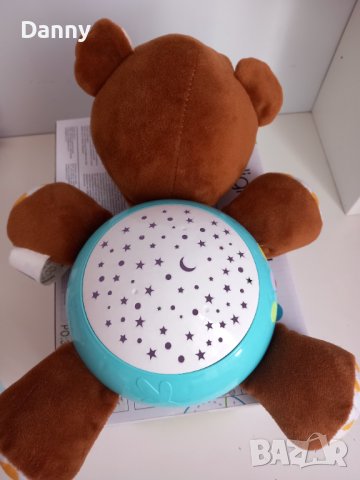 Нощна лампа Мече с проектор, снимка 5 - Играчки за стая - 44046872