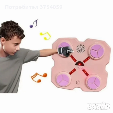 Интерактивна смарт бокс машина с LED и музикална функция, снимка 4 - Други - 52339337