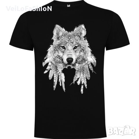 Нова мъжка тениска с Вълк - Капан за сънища