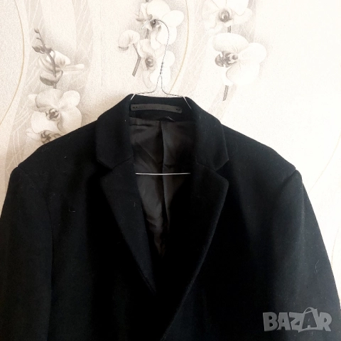 Мъжко вълнено палто JACK & JONES Jprblamelton размер М , снимка 9 - Палта - 52133057