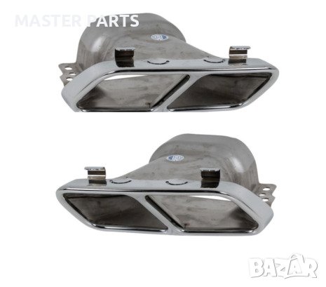 Чисто нови . Двойни Накрайници AMG ауспух Mercedes  GL/S/CL/GLA/A , снимка 5 - Части - 43674267