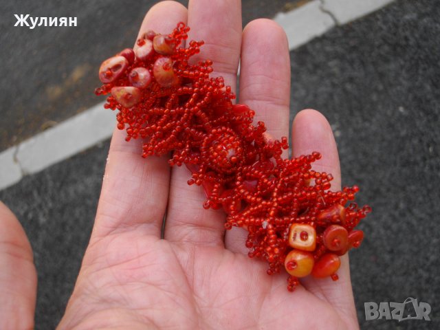  ГРИВНА СИНЦИ И КОРАЛИ, снимка 5 - Антикварни и старинни предмети - 37236797