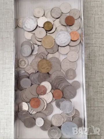 Лот монети от Румъния-124бр.