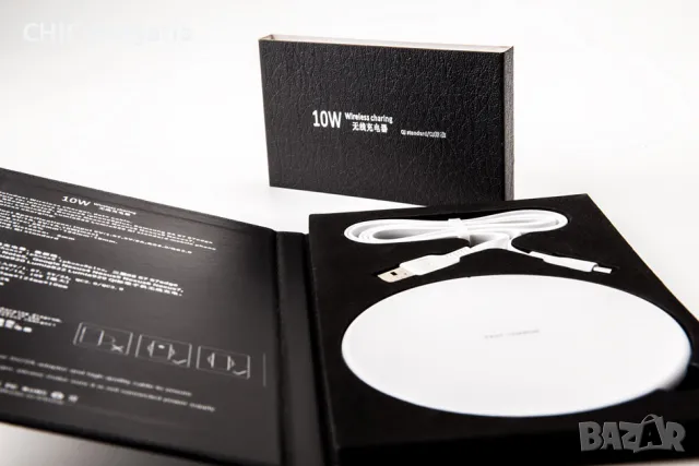 Безжично зарядно устройство за телефон - КОЛЕДНА ПРОМОЦИЯ, снимка 4 - Безжични зарядни - 47745502