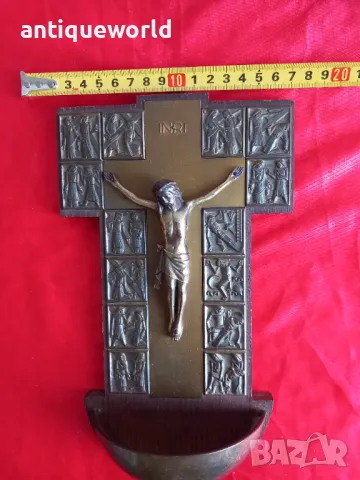 Стар Кръст , Разпятие ,Кандило ,Религиозни Сцени, снимка 7 - Антикварни и старинни предмети - 48422687