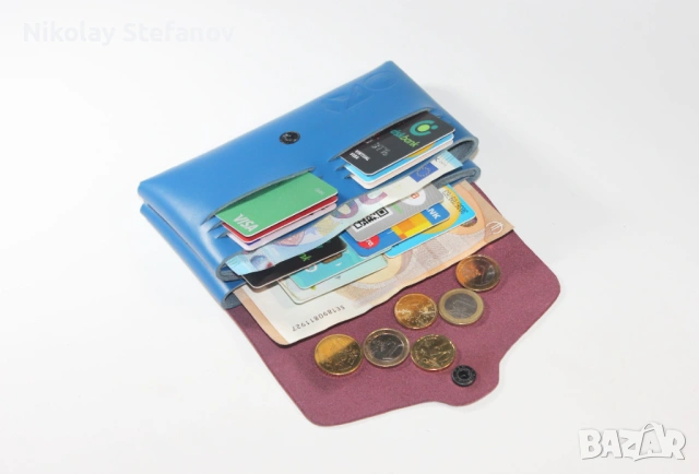 Дизайнерски оригами портфейл, снимка 3 - Портфейли, портмонета - 53154925