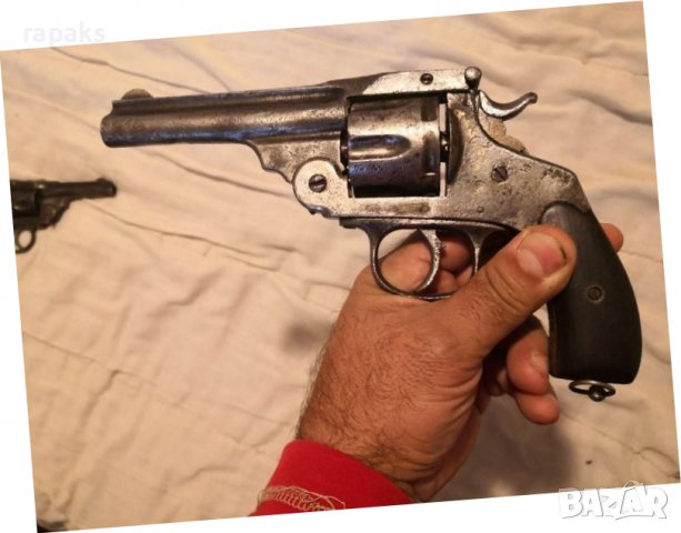 Револвер Смит и Уестън. Колекционерско оръжие, пистолет, снимка 3 - Антикварни и старинни предмети - 38808031