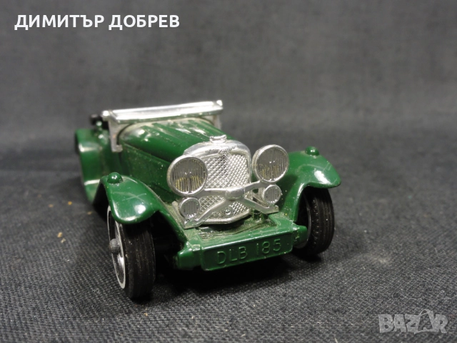 СТАРА РЕТРО МЕТАЛНА КОЛИЧКА JAGUAR SS 100 MATCHBOX MOY ENGLAND, снимка 5 - Колекции - 51651754