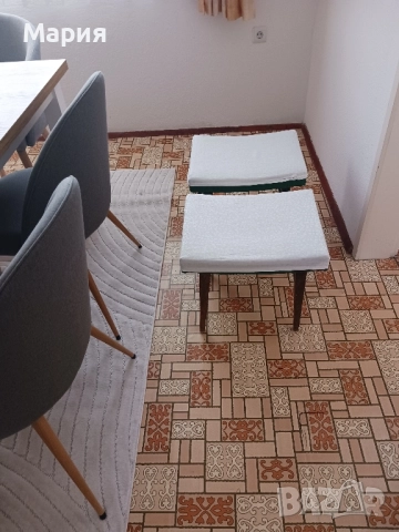 Таборетки 2 броя от седемдесетте , снимка 3 - Други - 52564624