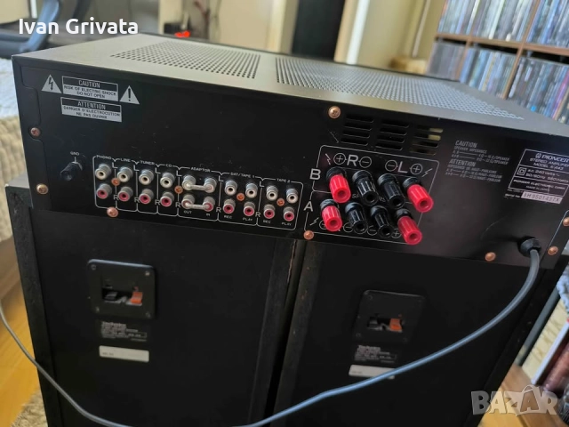 Транзисторен усилвател PIONEER A-443, снимка 3 - Ресийвъри, усилватели, смесителни пултове - 52960784
