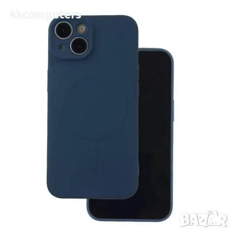 Калъф силикон Simple Color MagSafe / Син / за iPhone 16e Баркод : 3131906, снимка 2 - Калъфи, кейсове - 50325522