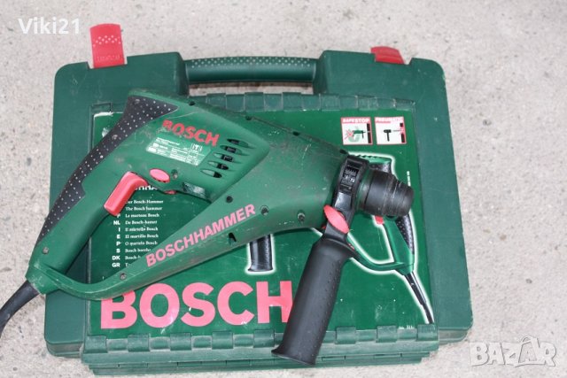 Перфоратор BOSCH PBH 2000 RE, снимка 3 - Бормашини - 26930607