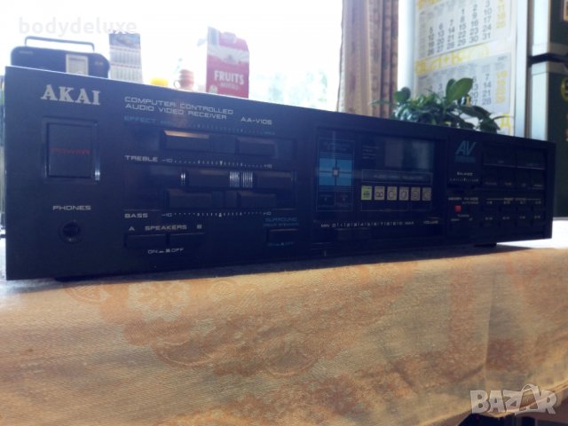 Akai AA-V105 аудио/видео ресийвър, снимка 1 - Ресийвъри, усилватели, смесителни пултове - 33222443