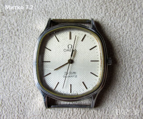 Часовник omega de ville quartz, снимка 4 - Антикварни и старинни предмети - 37731898