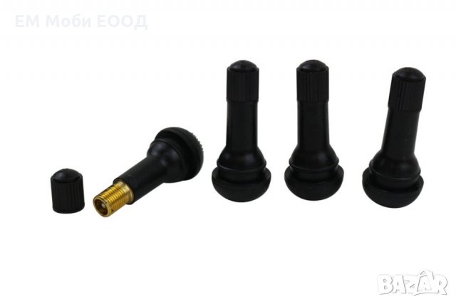 100 бр. Гумирани Вентили за Без камерни Гуми TR-414/TR-413, снимка 2 - Аксесоари и консумативи - 32296495