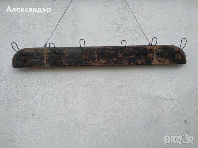 Дървена закачалка, снимка 2 - Закачалки - 43450778