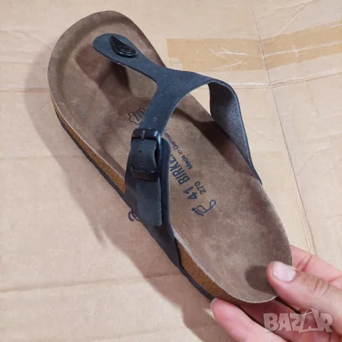  Birkenstock Gizeh Bs номер 41 оригинални чехли / сандали , снимка 6 - Мъжки чехли - 50169271