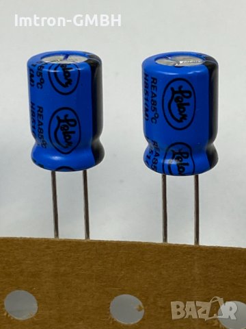Кондензатор 470UF 16V  8X11.5 3.5MMLS Lelon RGA471M1CSA-0811, снимка 3 - Друга електроника - 43968087