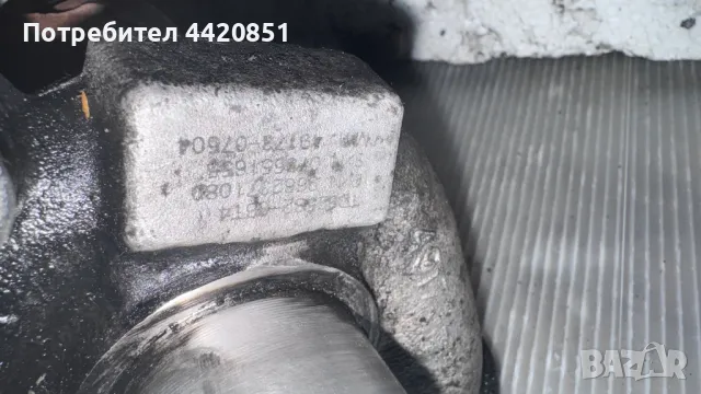 Турбо компресор за Suzuki Sx4 - 49173-07504 / 9662371080, снимка 2 - Части - 50233619