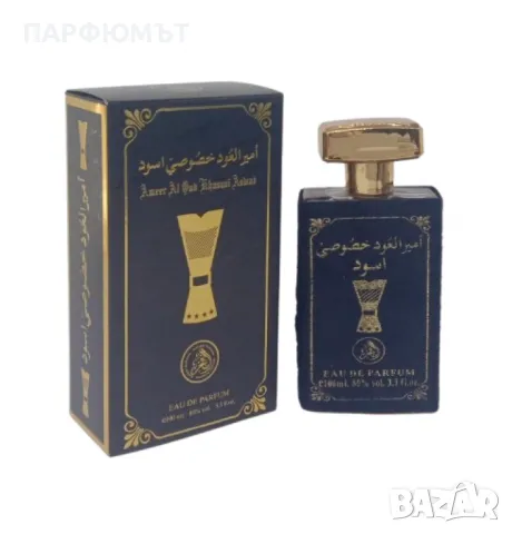 Арабски парфюм за мъже и жени AL-Fakhr Ameer Al Oud Khususi Aswad 100 ml, снимка 2 - Унисекс парфюми - 47686275