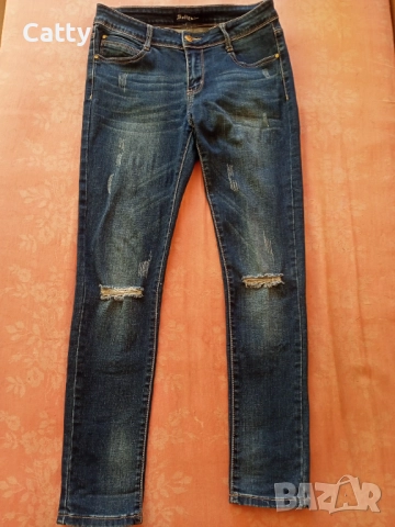 Страхотни дамски дънки , снимка 2 - Дънки - 52513932