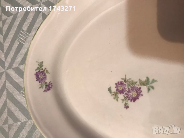 Порцеланово плато, снимка 2 - Чинии - 38094910