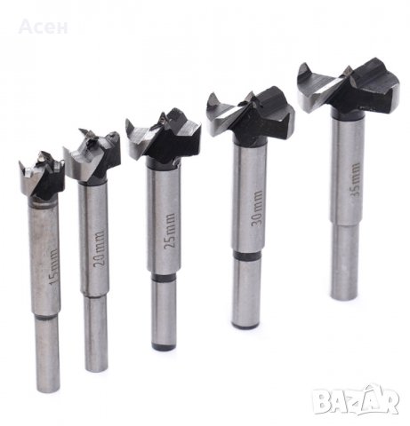 ФАК.ДДС СВРЕДЛА ЗА ПАНТИ 15-35ММ 5БР КОМПЛЕКТ, снимка 2 - Други инструменти - 40039598