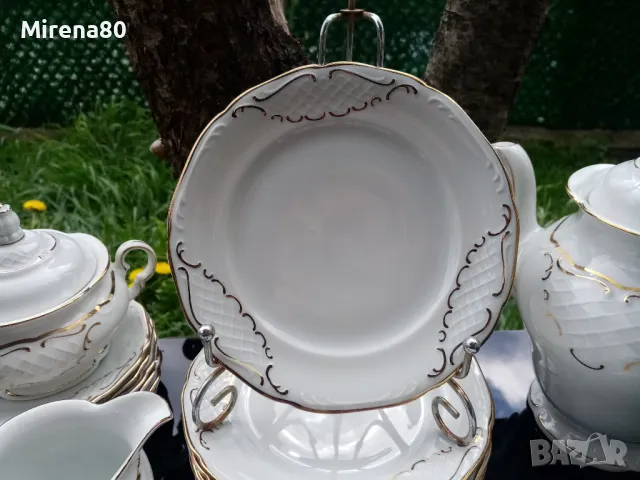 Винтидж баварски сервиз за кафе, снимка 3 - Сервизи - 49772702