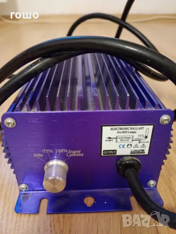  Баласт- дросел  LUMATEK ELECTRONIC BALLAST Model LK-4240 400W, снимка 2 - Друга електроника - 47309007