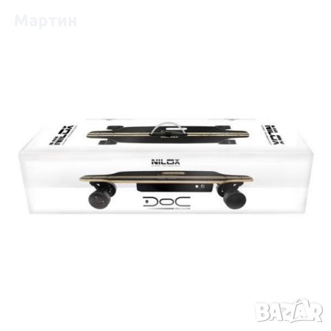 Електрически скейтбоард Nilox скорост 12км в час и пробег 25км, снимка 4 - Скейтборд, ховърборд, уейвборд - 27794765