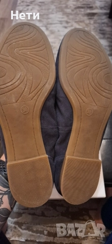Дамски балеринки от естествена кожа , снимка 3 - Дамски ежедневни обувки - 51554683