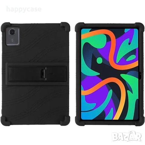 Lenovo Idea Tab 11.0" 2025 / Удароустойчив силиконов кейс гръб калъф със стойка, снимка 6 - Таблети - 52655680