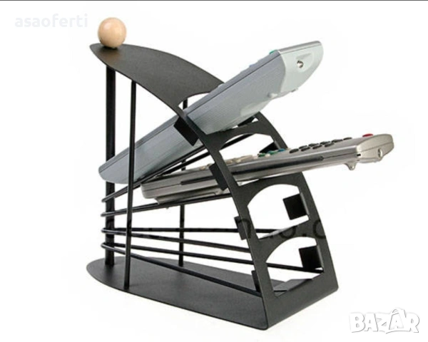 ​📺 Практичен Метален Органайзер за Дистанционни Управления (Remote Organizer), снимка 2 - Стойки, 3D очила, аксесоари - 53105479