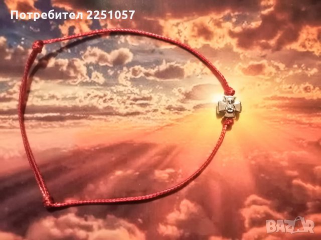 Ръчно изработени гривни с кръст, снимка 6 - Гривни - 24991392