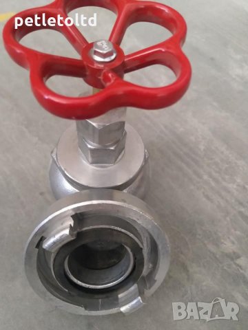 Спирателен кран 2" с пожарен накрайник за присъединяване У-образен, снимка 2 - Напояване - 28987101